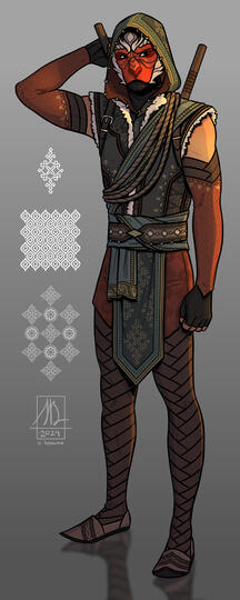 Full body (90) + full body design (30) + complexity (15) = 135